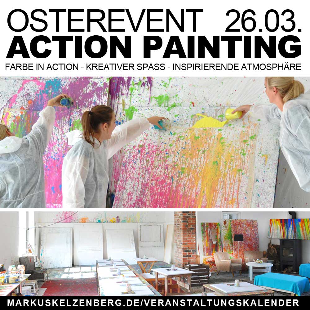 News - Central: Das Oster Action Painting Event!